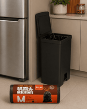 Saco para Lixo M 50L Reforçado Rolo 30un