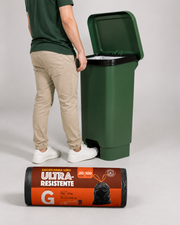 Saco para Lixo G 100L Reforçado com Alça 20un