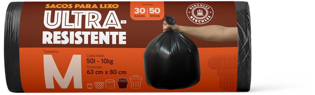 Rolo Hercules 50 litros