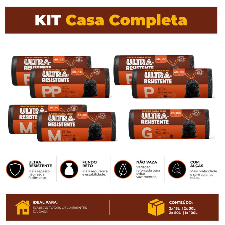 Kit Casa Completa Hércules com alça